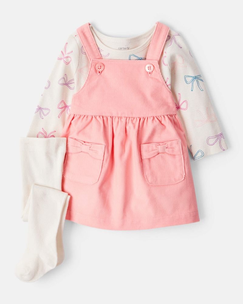 Vestido de 3 piezas Carter's · LO-043