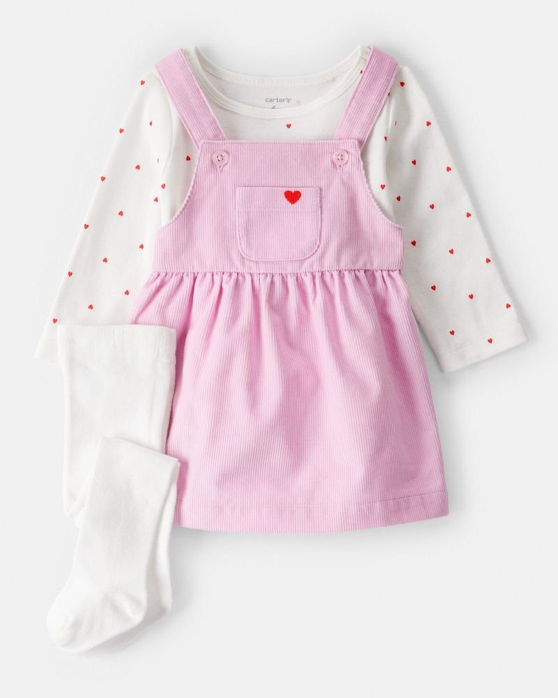 Vestido de 3 piezas Carter's · LO-063